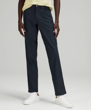 Lululemon ABC Classic-Fit Pant 28 Warpstreme Erkek Pantolon Lacivert | SHEL-59376