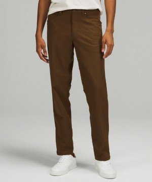 Lululemon ABC Classic-Fit Pant 28 Warpstreme Erkek Pantolon Koyu | MLUW-43561