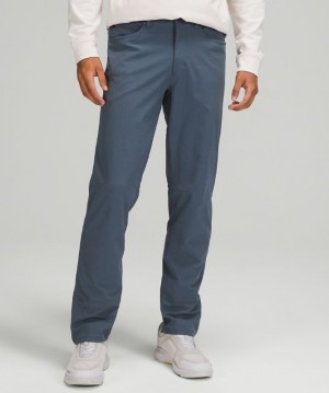 Lululemon ABC Classic-Fit Pant 28 Warpstreme Erkek Pantolon Mavi | DNCO-50216