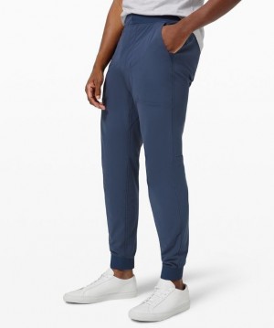 Lululemon ABC Jogger Tall Warpstreme Erkek Pantolon Mavi | VAEN-03591