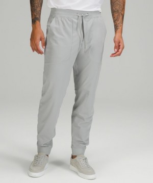 Lululemon ABC Jogger Tall Warpstreme Erkek Pantolon Gümüş | TLRC-09824
