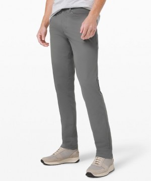 Lululemon ABC Pant Classic 30L Erkek Pantolon Gri | SXKF-32685