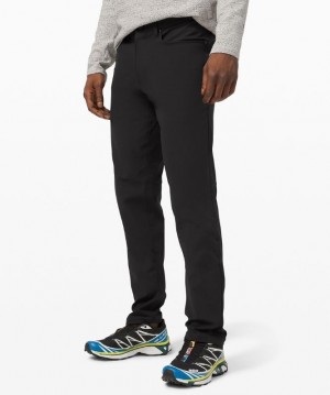 Lululemon ABC Pant Classic 30L Erkek Pantolon Siyah | ZHDS-80376