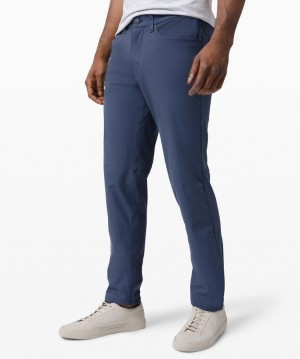 Lululemon ABC Pant Classic 32L Erkek Pantolon Mavi | EGUW-57461