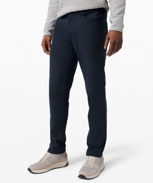 Lululemon ABC Pant Classic 32L Erkek Pantolon Lacivert | AIOS-27596