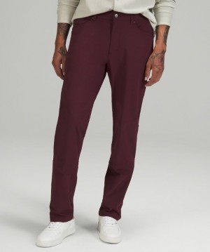 Lululemon ABC Pant Classic 34L Erkek Pantolon Cassis | VGXB-63452
