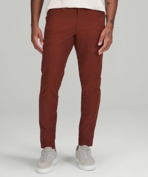 Lululemon ABC Pant Skinny 32L Erkek Pantolon Kahverengi | DWZB-28409