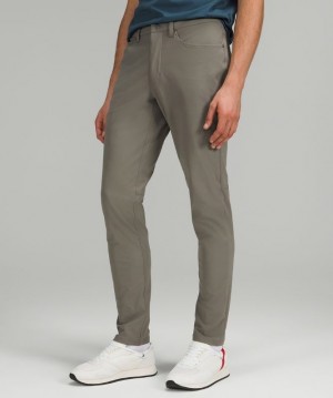 Lululemon ABC Pant Slim 28L Erkek Pantolon Gri Zeytin Yeşili | XBEH-68907