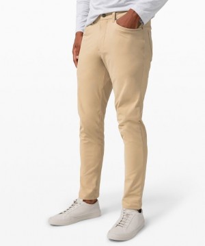 Lululemon ABC Pant Slim 28 Warpstreme Erkek Pantolon Trench | DENU-52407