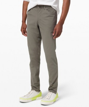 Lululemon ABC Pant Slim 30L Erkek Pantolon Gri Zeytin Yeşili | SHRD-80912