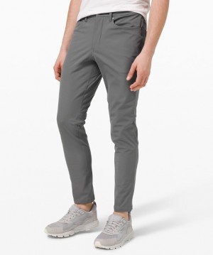 Lululemon ABC Pant Slim 30L Erkek Pantolon Gri | IZTV-72864
