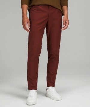 Lululemon ABC Pant Slim 32L Erkek Pantolon Kahverengi | PQWK-46903