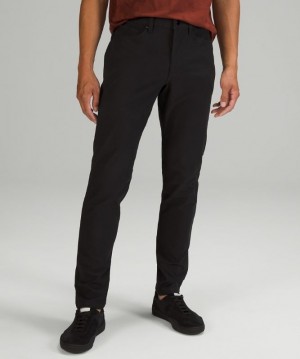 Lululemon ABC Pant Slim 32L Erkek Pantolon Siyah | PQFD-94853