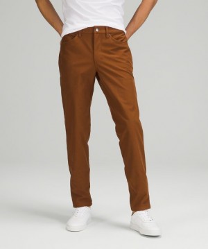 Lululemon ABC Pant Slim 32L Erkek Pantolon Bakır Kahverengi | PDHQ-85970