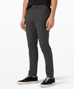 Lululemon ABC Pant Slim 32L Erkek Pantolon Koyu Gri | OAJS-96834