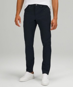 Lululemon ABC Pant Slim 32L Erkek Pantolon Lacivert | GDAB-37612