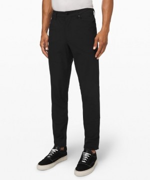 Lululemon ABC Pant Slim 32 Warpstreme Erkek Pantolon Siyah | QTHR-91705