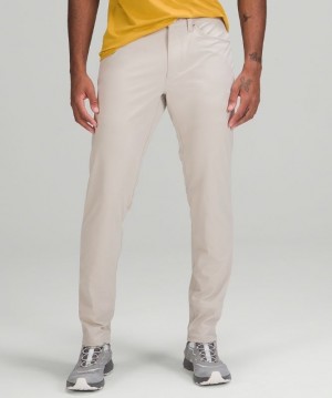 Lululemon ABC Pant Slim 32 Warpstreme Erkek Pantolon Bej Rengi | IUNE-21470
