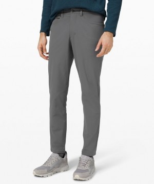 Lululemon ABC Pant Slim 32 Warpstreme Erkek Pantolon Gri | TZCR-78631