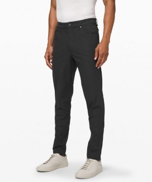 Lululemon ABC Pant Slim 37L Erkek Pantolon Obsidian | IKGH-53802