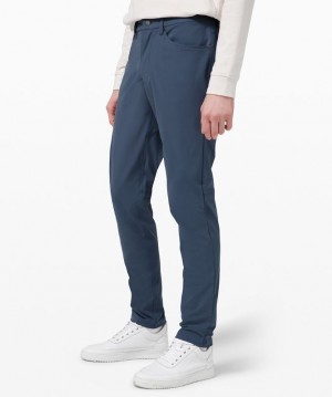 Lululemon ABC Pant Slim 37L Erkek Pantolon Mavi | URBS-86147