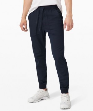 Lululemon ABC Skinny-Fit Jogger Warpstreme Erkek Pantolon Lacivert | TNJY-80972