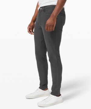 Lululemon ABC Skinny-Fit Pant 32 Utilitech Erkek Pantolon Koyu Gri | GPMN-97613