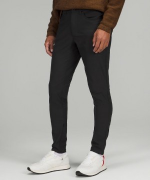 Lululemon ABC Skinny-Fit Pant 32 Warpstreme Erkek Pantolon Siyah | SOPV-08972