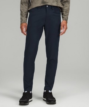 Lululemon ABC Skinny-Fit Pant 34 Warpstreme Erkek Pantolon Lacivert | BFGE-59617
