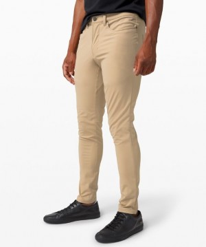 Lululemon ABC Skinny-Fit Pant 34 Warpstreme Erkek Pantolon Trench | VGWX-64783