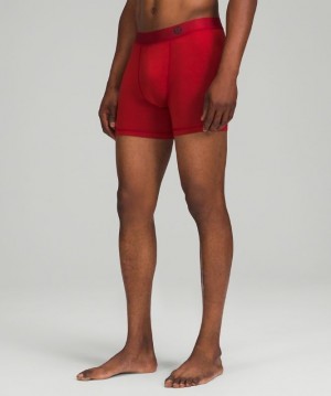 Lululemon AIM Boxer Erkek İç Giyim Kırmızı | GBJE-46178