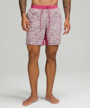 Lululemon Active Swim Short 8 Erkek Mayo Pembe Renkli | ODSA-72145