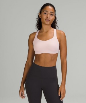 Lululemon Adapt and Align Bra Light Support Kadın Spor Sütyeni Pembe | XOGR-95784