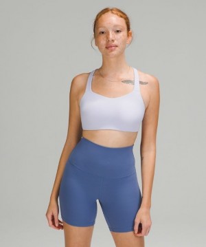 Lululemon Adapt and Align Bra Light Support Kadın Spor Sütyeni Mavi | AKLM-25397