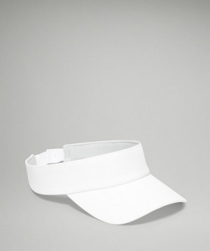 Lululemon Adjustable Sweat Visor Accessories Şapkalar Beyaz | OVUN-92783