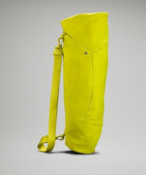 Lululemon Adjustable Yoga Mat Bag Accessories Çantası Sarı | IWTG-89457