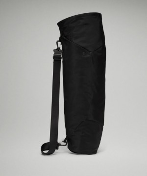Lululemon Adjustable Yoga Mat Bag Accessories Çantası Siyah | TMQE-40237