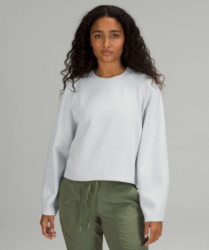 Lululemon AirWrap Modal Crew Kadın Tişörtü Beyaz | YIZJ-65937