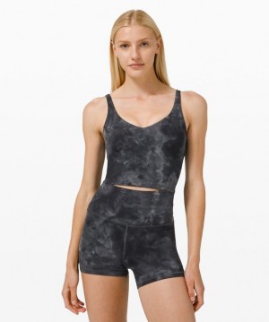 Lululemon Align Cropped Tank Top Kadın Üstler Gri Koyu Gri | WPFT-21038