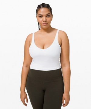 Lululemon Align Cropped Tank Top Kadın Üstler Beyaz | UZYX-29507