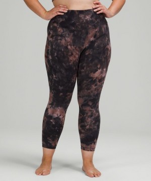Lululemon Align HR Pant 25 Kadın Tayt Koyu Gri Pembe | MHIJ-63597