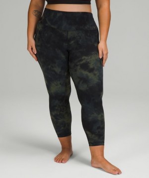 Lululemon Align HR Pant 25 Kadın Tayt Koyu Gri Kahverengi Yeşil | YFCE-69571
