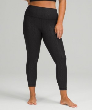 Lululemon Align HR Pant 25 Kadın Tayt Siyah | LNAY-24308