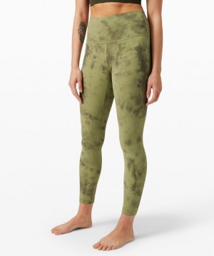 Lululemon Align HR Pant 25 Kadın Tayt Yeşil Zeytin Yeşili | ZMDS-45892
