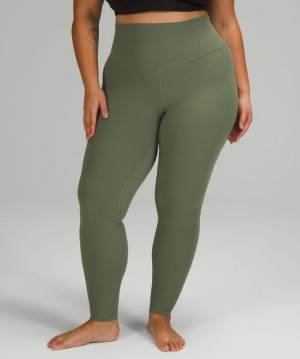 Lululemon Align HR Pant 28 Kadın Tayt Yeşil | EZCG-87352