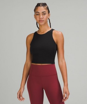Lululemon Align High-Neck Tank Top Kadın Üstler Siyah | OYSK-72638