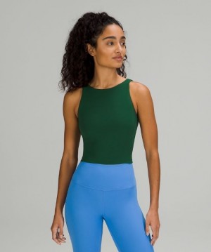 Lululemon Align High-Neck Tank Top Kadın Üstler Yeşil | LDNB-91256