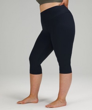 Lululemon Align High-Rise Crop 17 Kadın Pantolon Lacivert | HWEC-58734