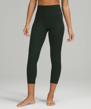 Lululemon Align High-Rise Crop 23 Kadın Tayt Yeşil | SVTP-32140