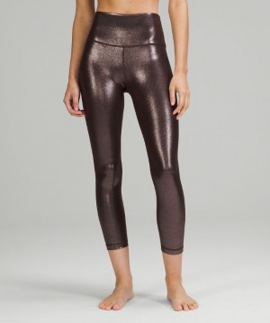 Lululemon Align High-Rise Crop 23 Shine Kadın Tayt Renkli | WMHV-67394
